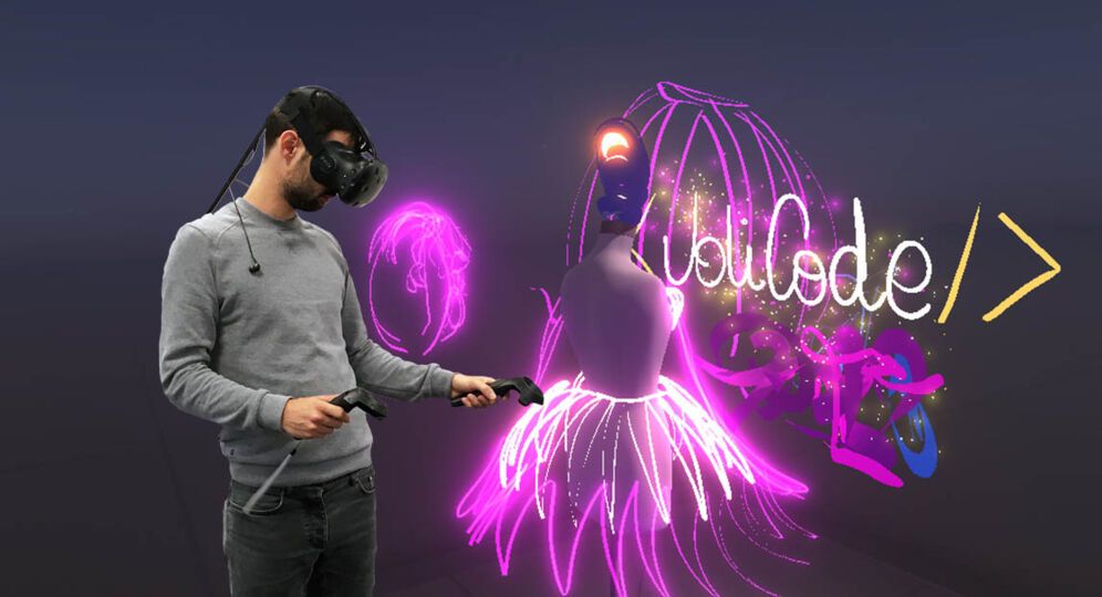 Baptiste jour avec Tilt brush