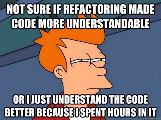 Not sure if refactoring