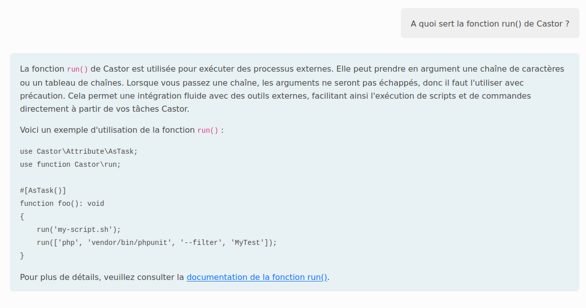 La démo fonctionnelle à la fin de l'article