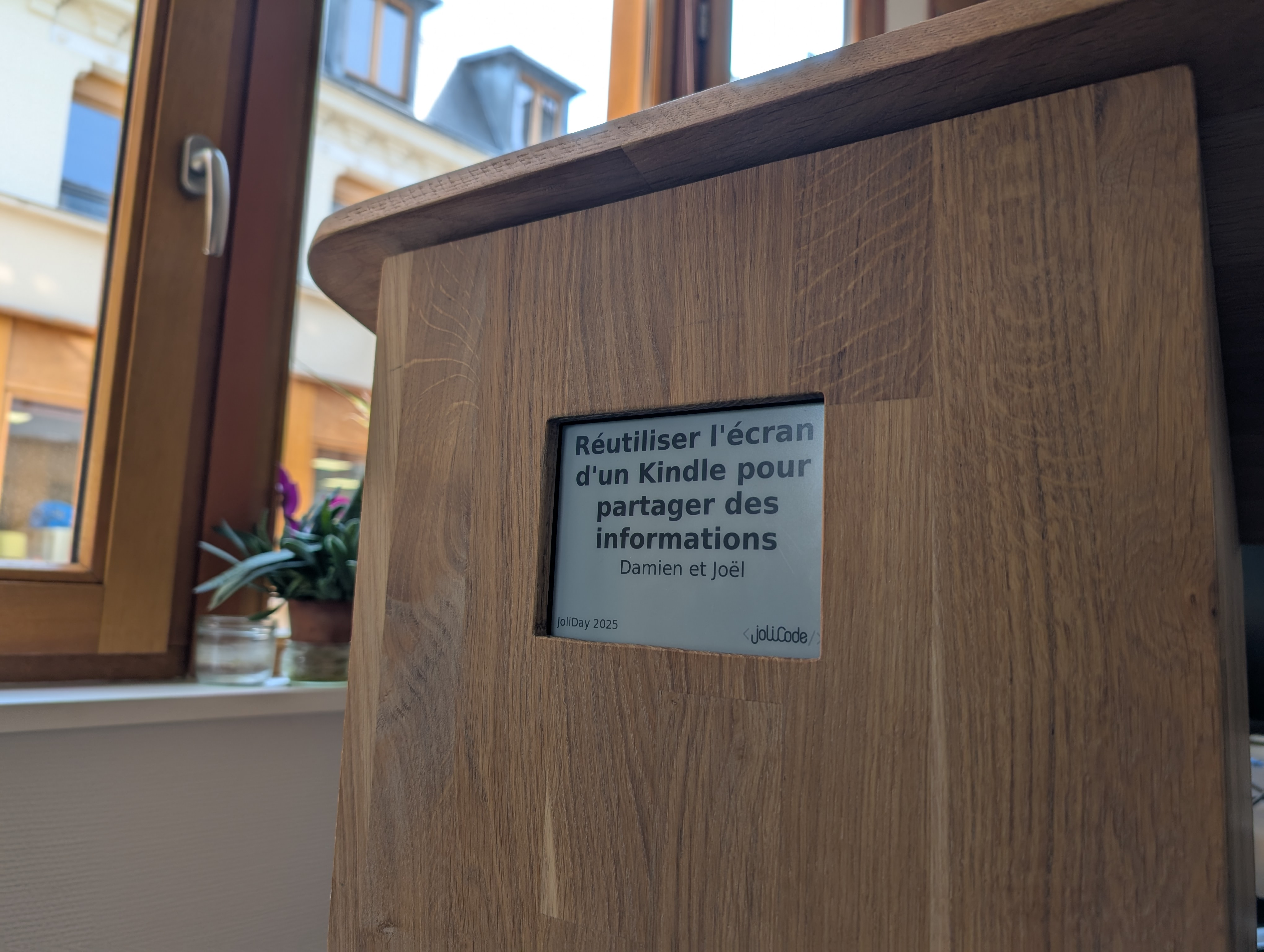 Kindle dans Pupitre