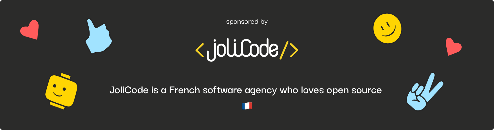 JoliCode is sponsoring this project